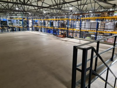 Mesanin for ELVI Latvija logistika
